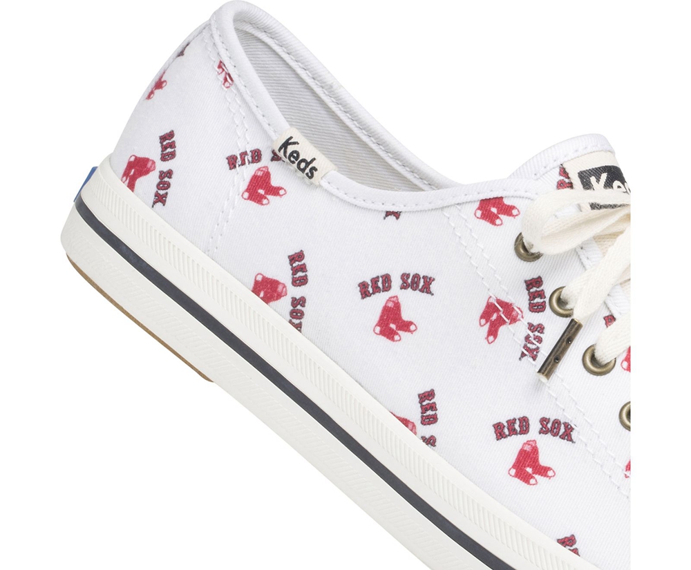 Keds Sneakers White/Red - Kickstart MLB® - Womens XDBLWT-039